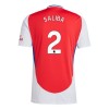 Officiële Voetbalshirt + Korte Broek Arsenal Saliba 2 Thuis 2024-25 - Kids